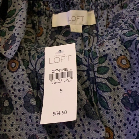 NWT Boho Off Shoulder Flowy Top 100% Cotton - Picture 2 of 3